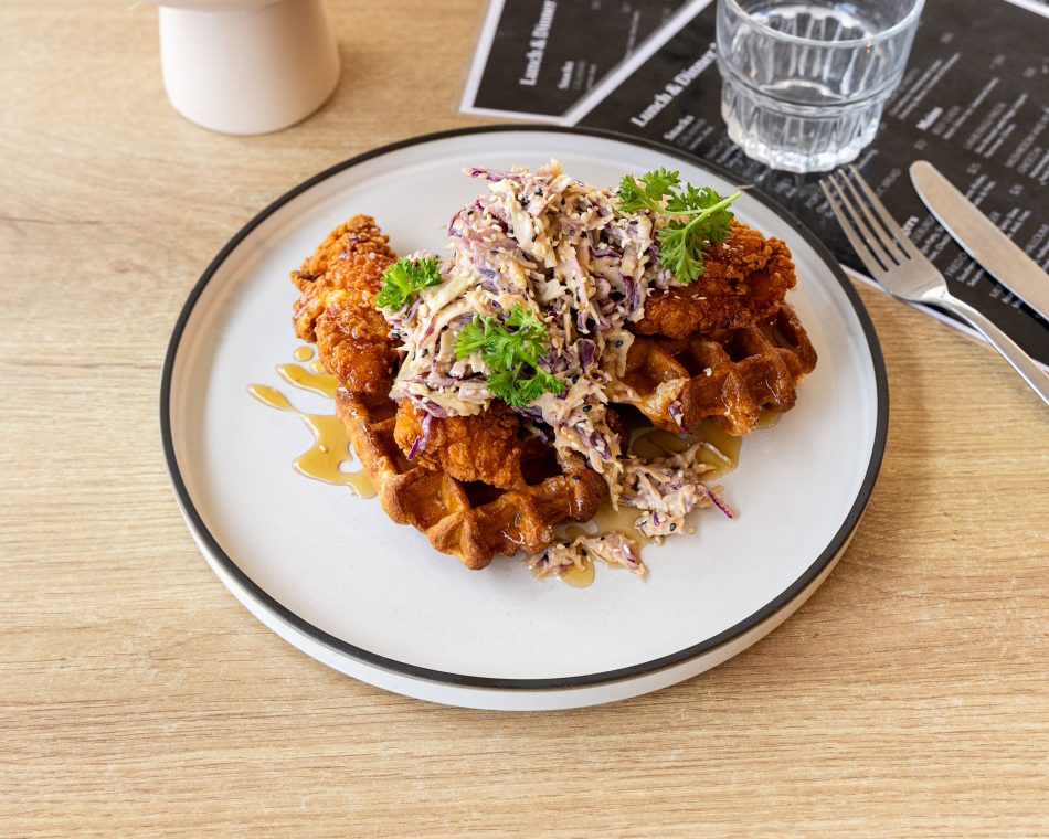 Fried Chicken Waffle